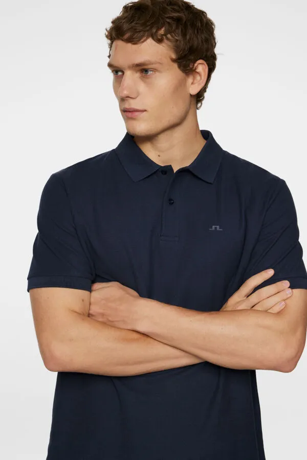 Rudy Slim Fit Pique Polo Office Smart Casual