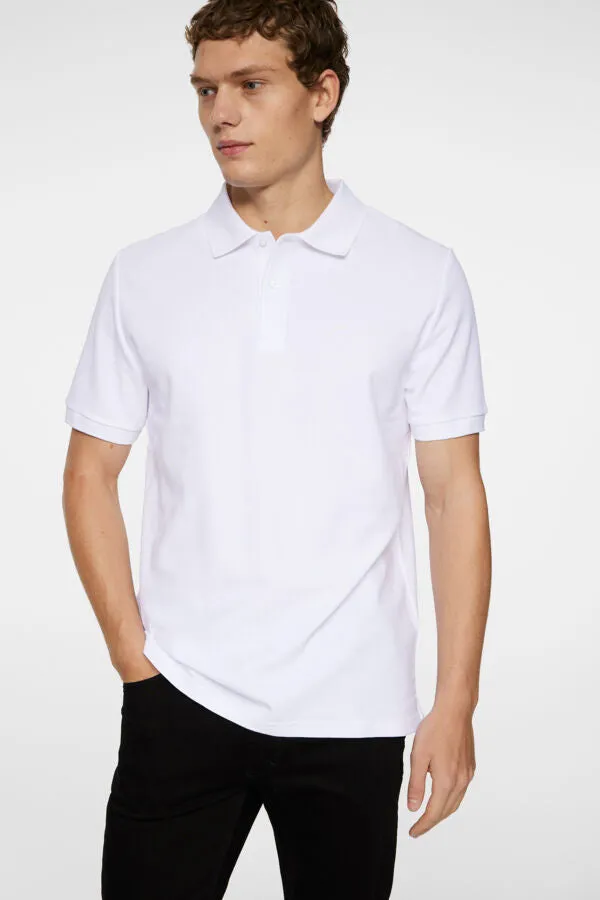 Rudy Slim Fit Pique Polo Office Smart Casual