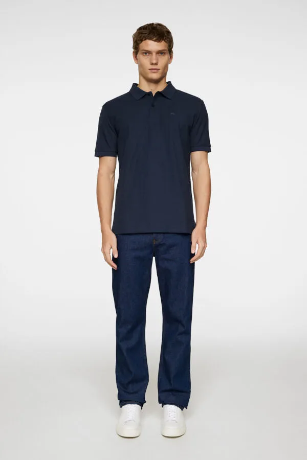 Rudy Slim Fit Pique Polo Office Smart Casual