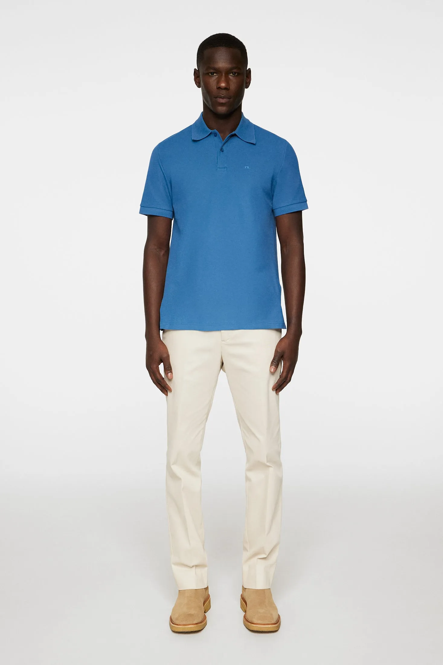 Rudy Slim Pique Polo Office Smart Casual