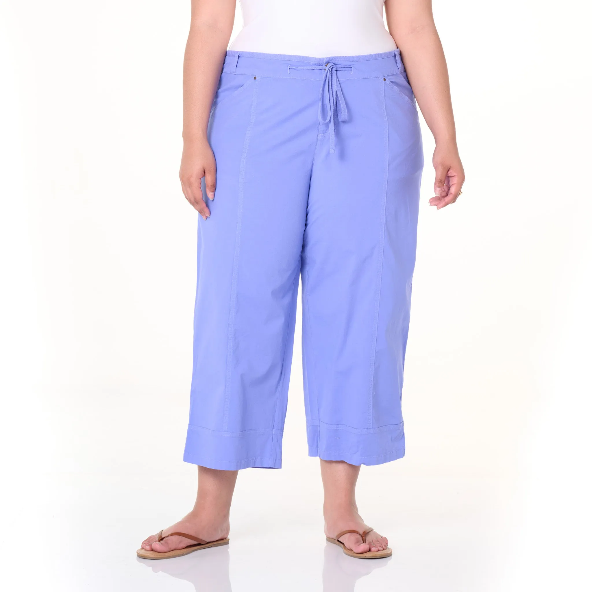 Safari Capris | Plus Size Weekend Relaxed Look