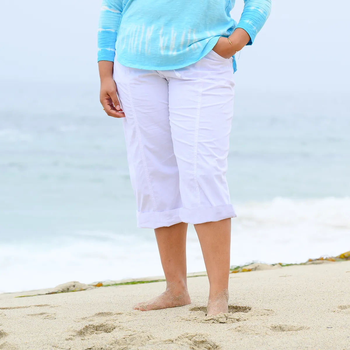 Safari Capris | Plus Size Weekend Relaxed Look