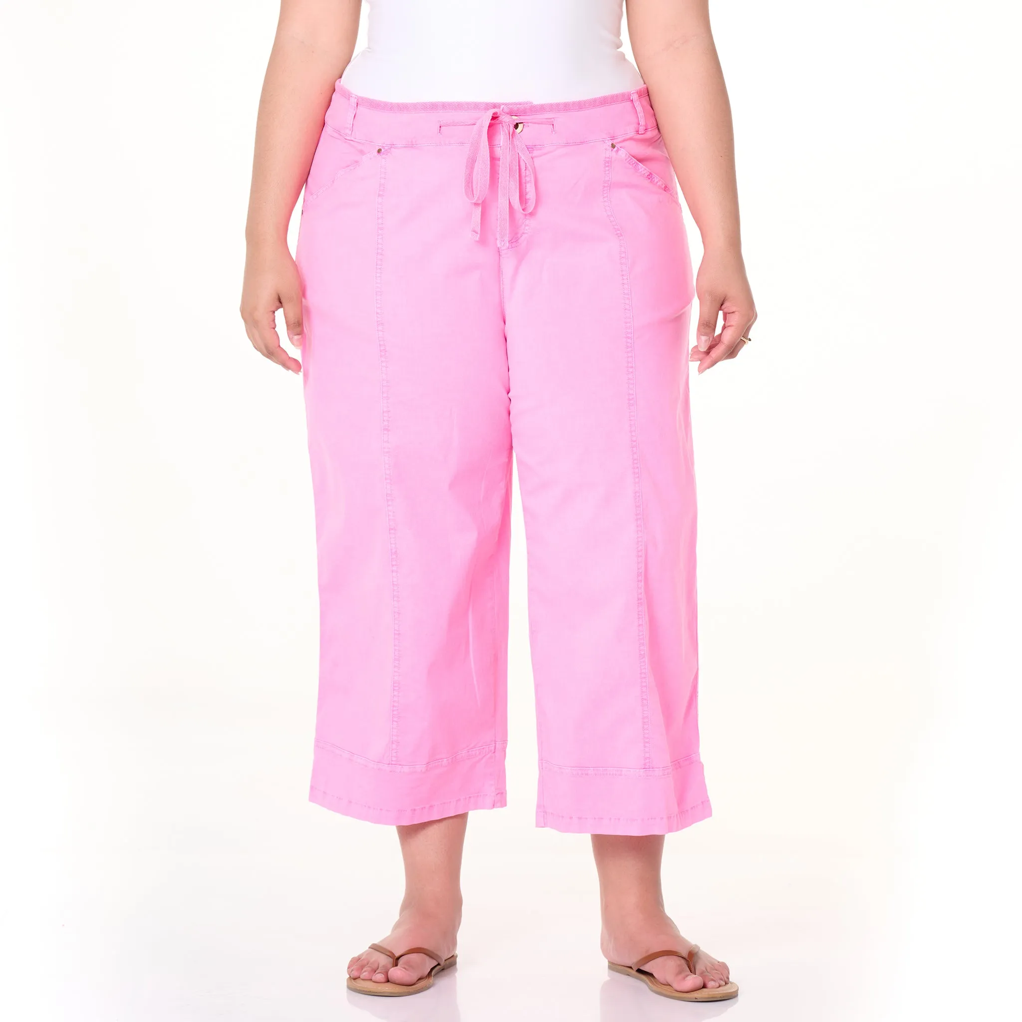 Safari Capris | Plus Size Weekend Relaxed Look