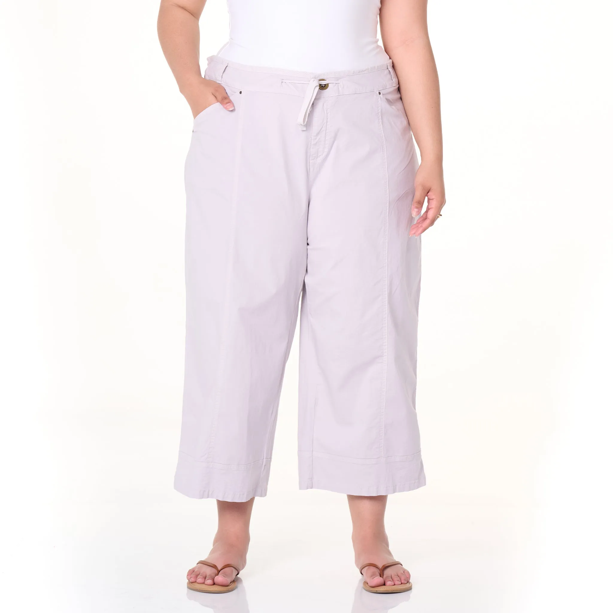 Safari Capris | Plus Size Weekend Relaxed Look