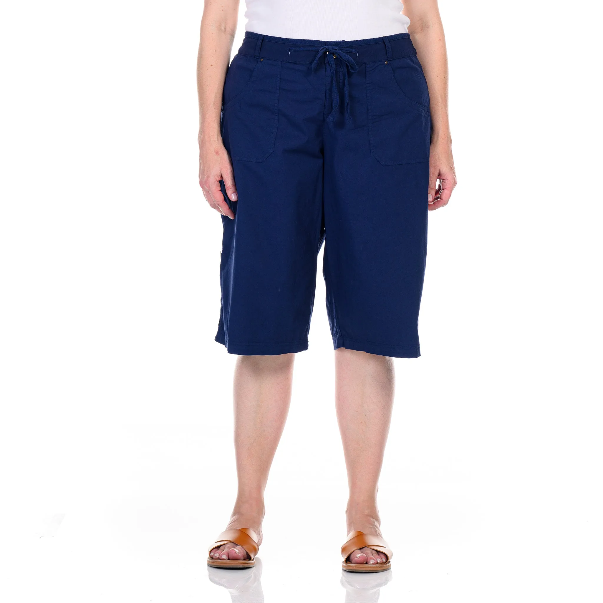 Safari Pedal Pushers | Plus Size Weekend Relaxed Look