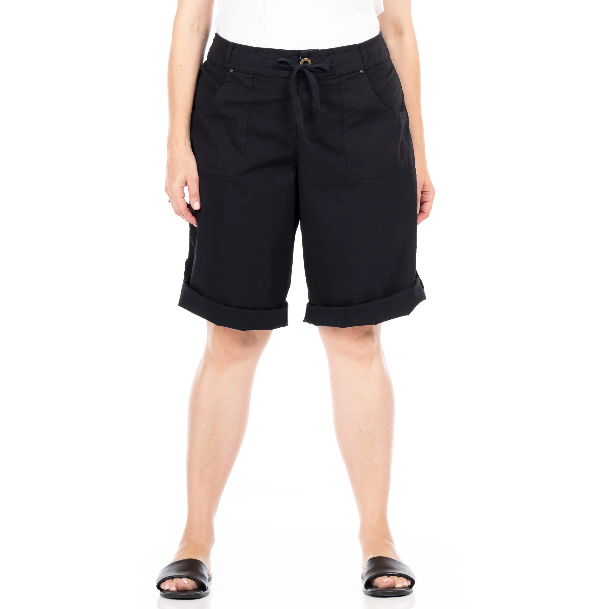 Safari Pedal Pushers | Plus Size Weekend Relaxed Look