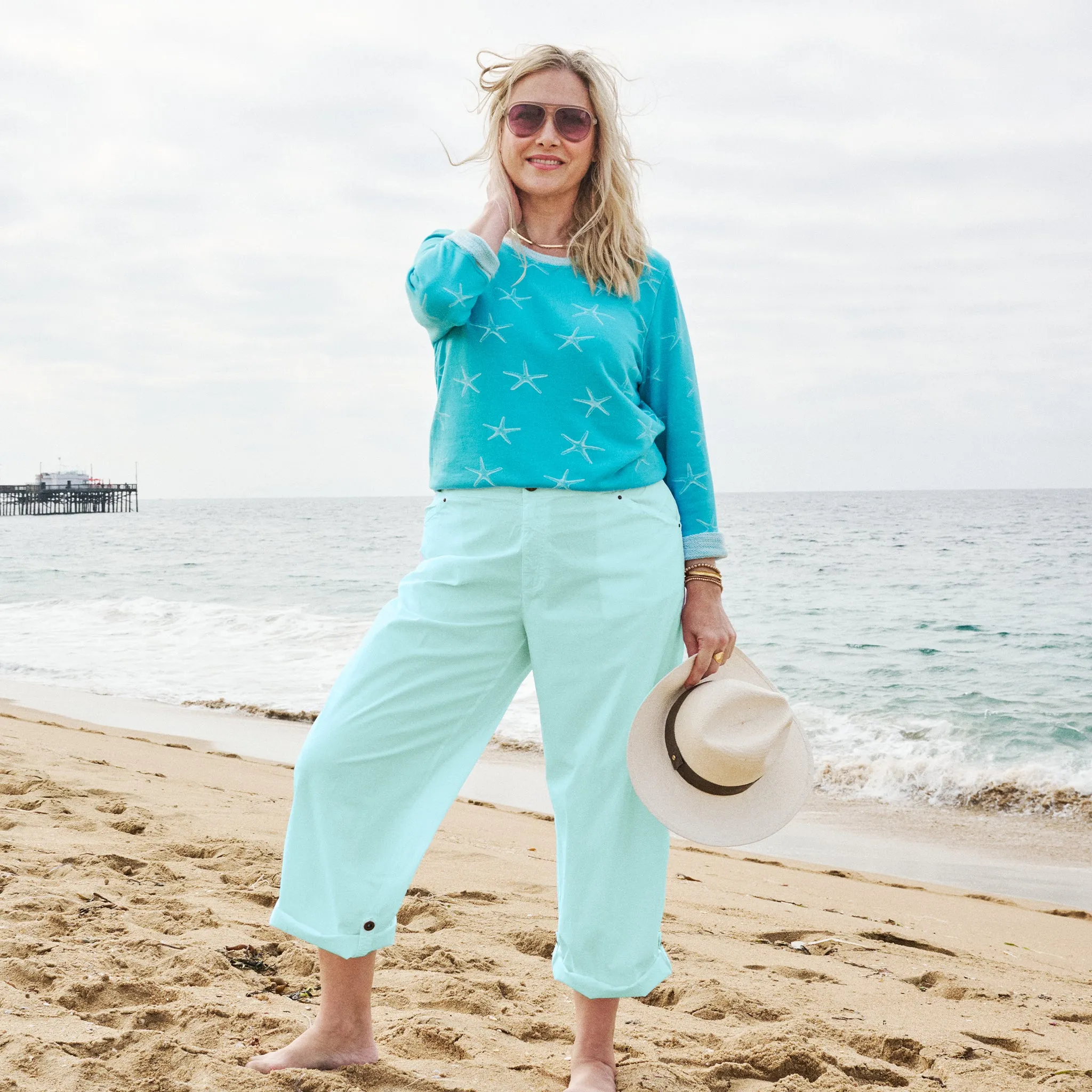 Safari Rollup Pant | Plus Size Weekend Relaxed Look