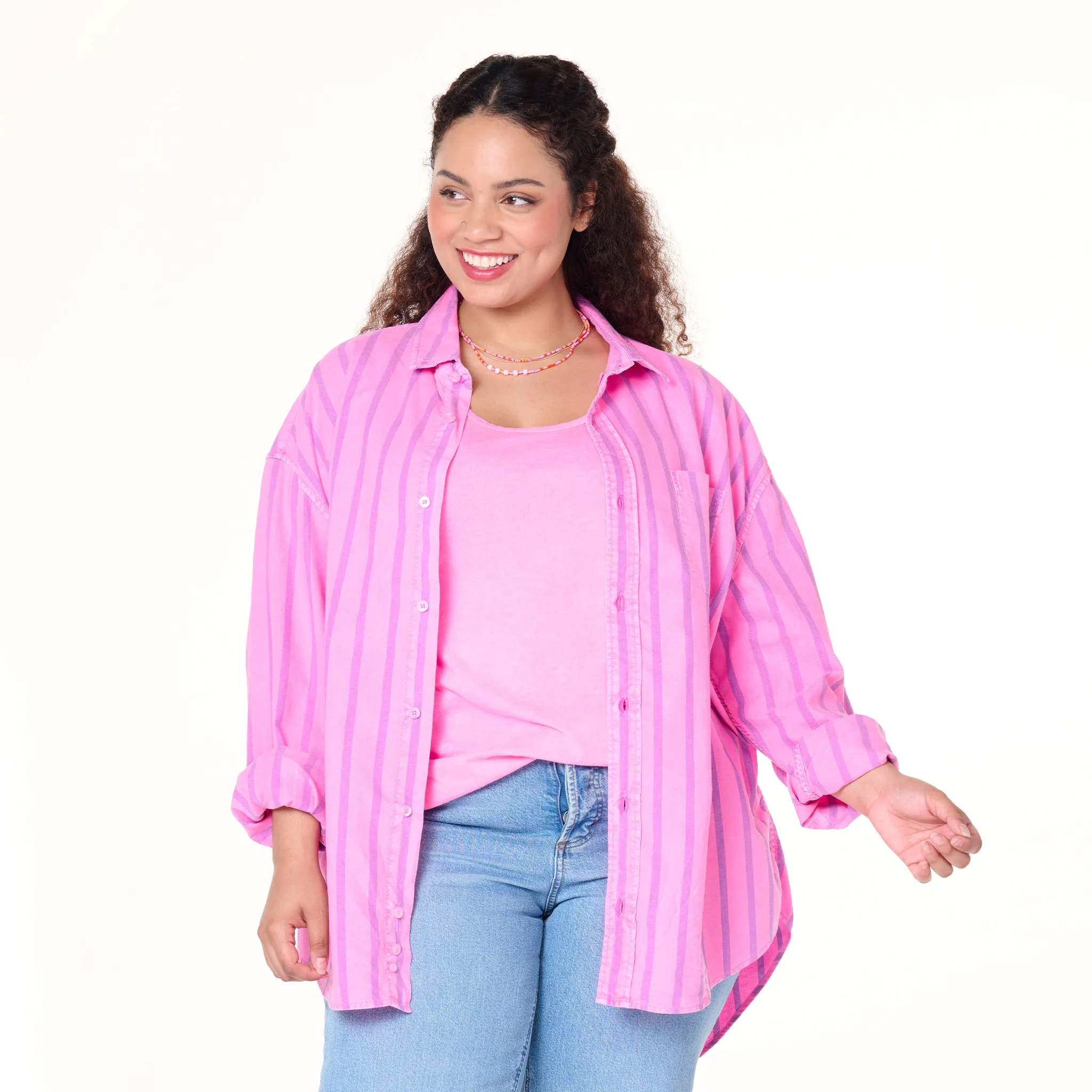 Sailaway Oxford Shirt | Plus Size Office Ready