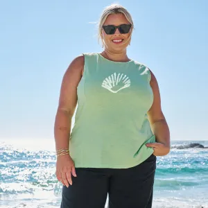 Sea Shell Chloe Tank | Plus Size Weekend Relaxed Look