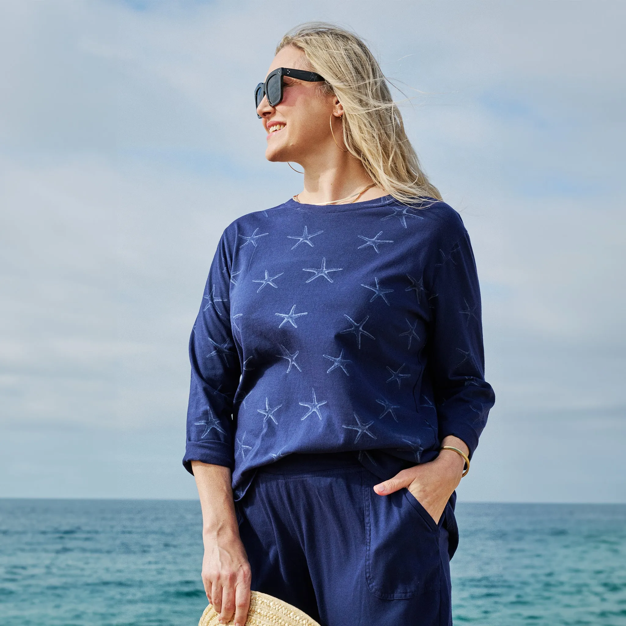 Sea Star Callie Top | Plus Size Weekend Chill Set