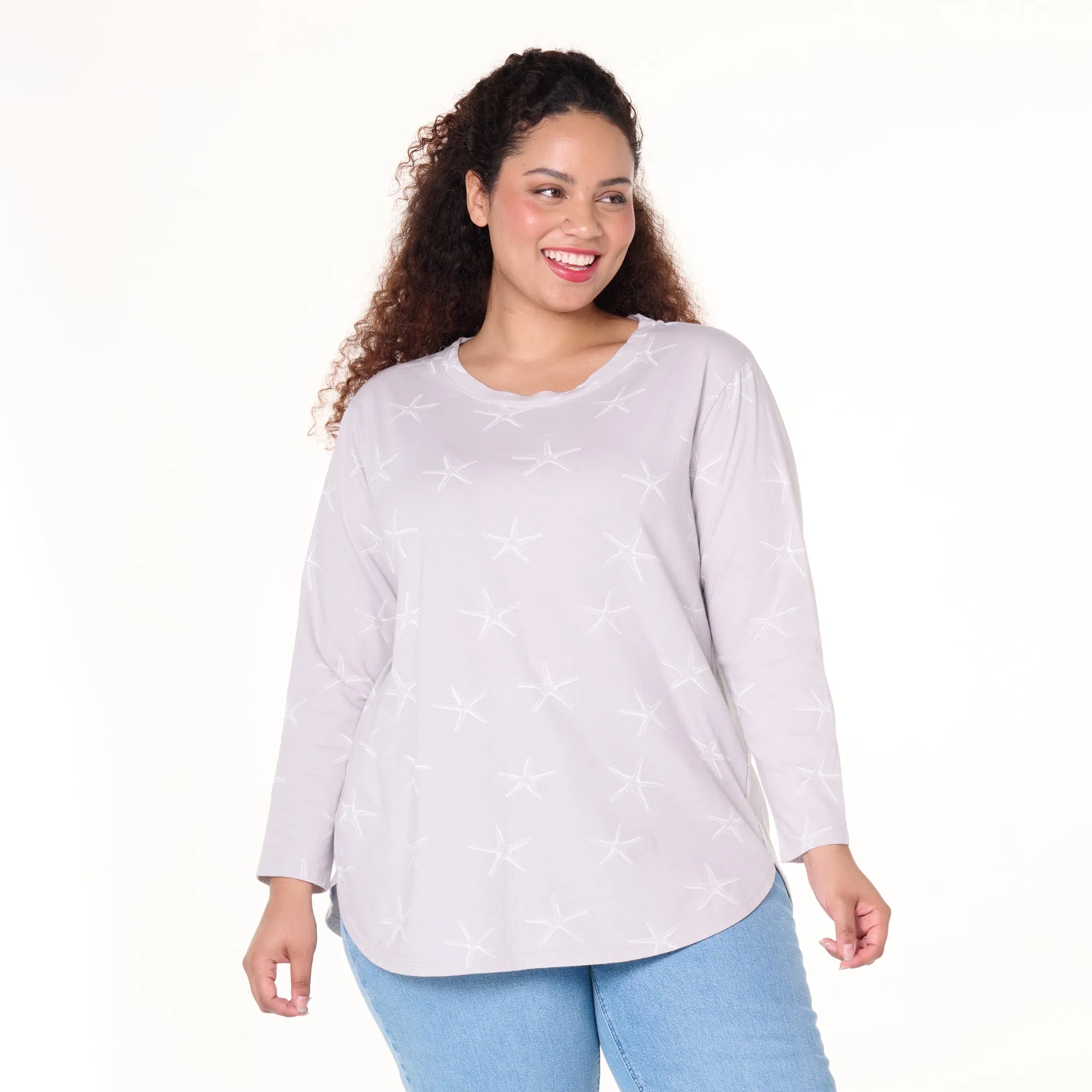 Sea Star Callie Top | Plus Size Weekend Chill Set