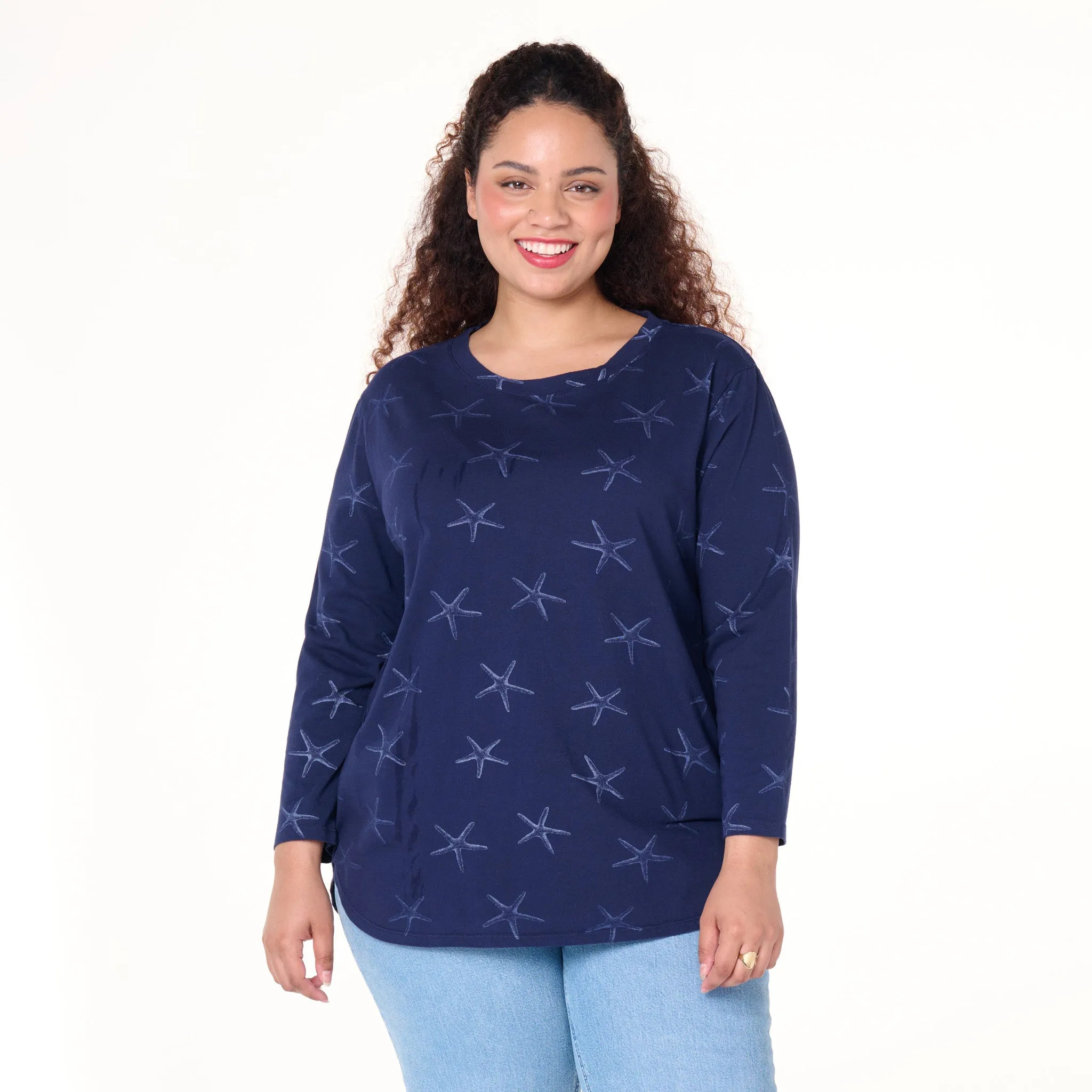 Sea Star Callie Top | Plus Size Weekend Chill Set