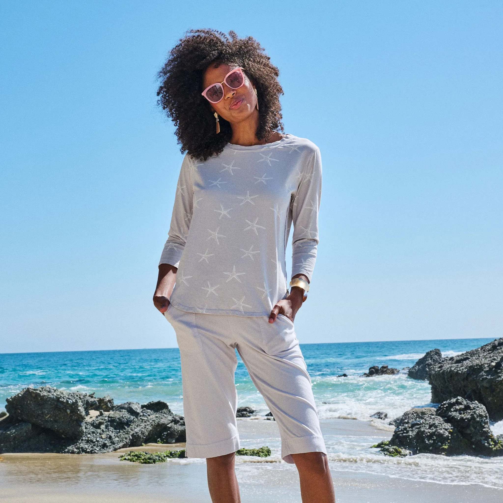 Sea Star Callie Top Weekend Chill Set