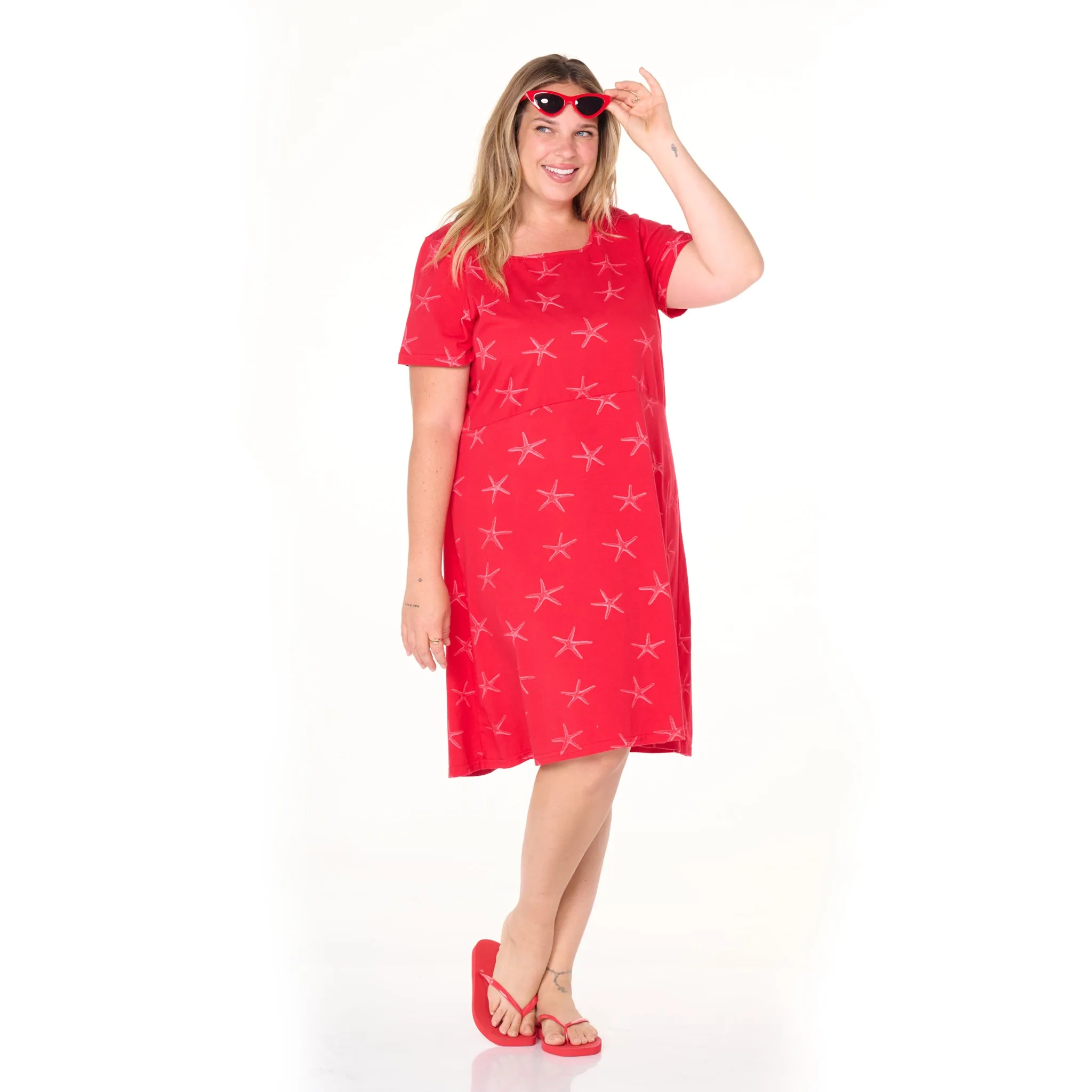 Sea Star -Sadie Dress | Plus size Weekend Relaxed Look