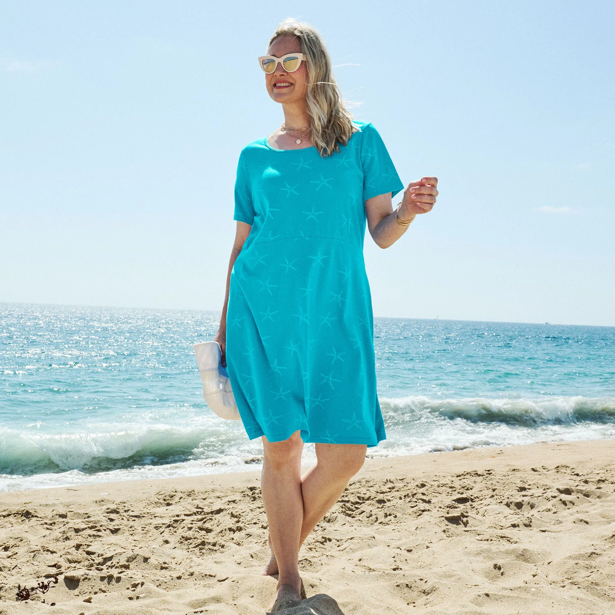 Sea Star -Sadie Dress | Plus size Weekend Relaxed Look