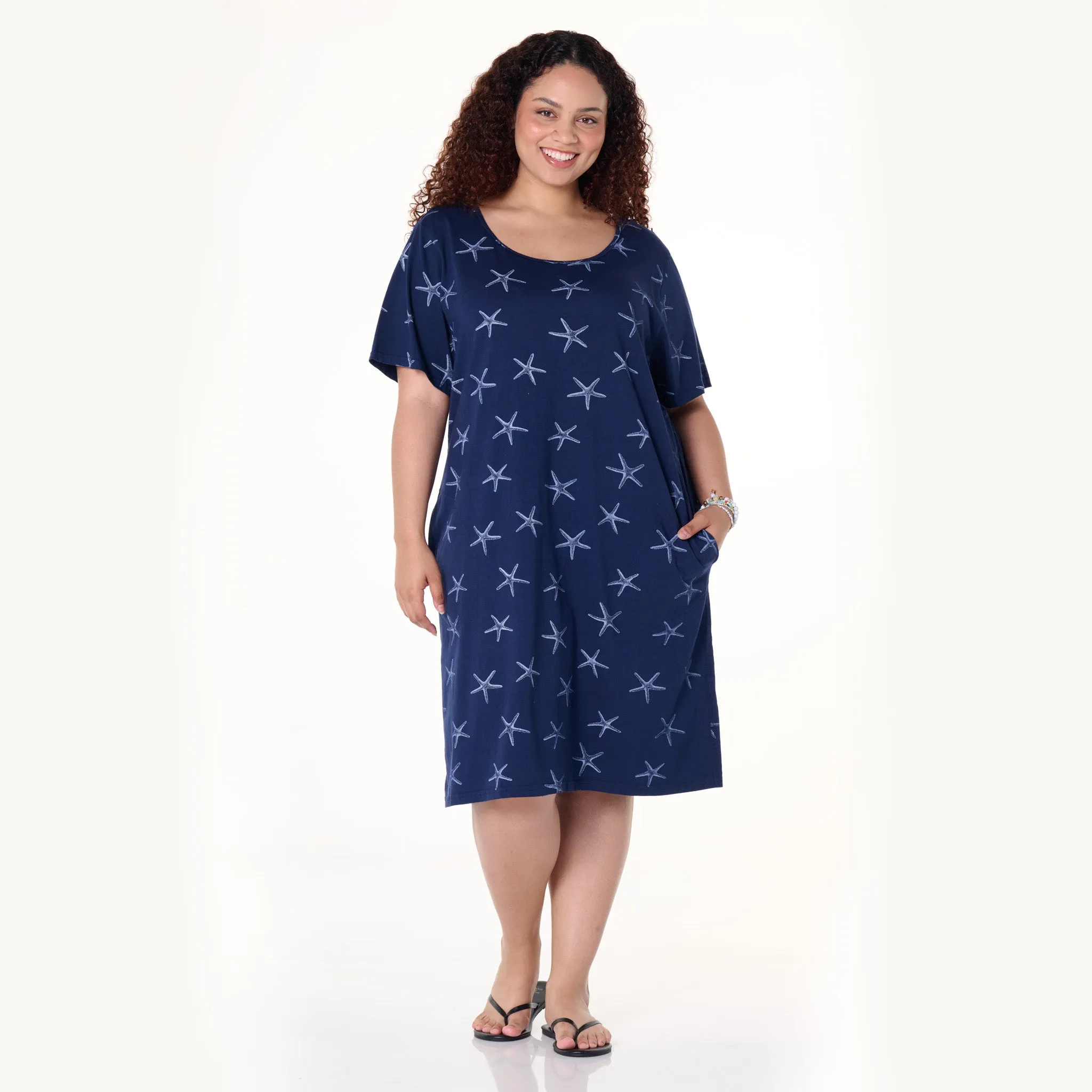Sea Star Sanibel Dress | Plus Size Weekend Relaxed Look