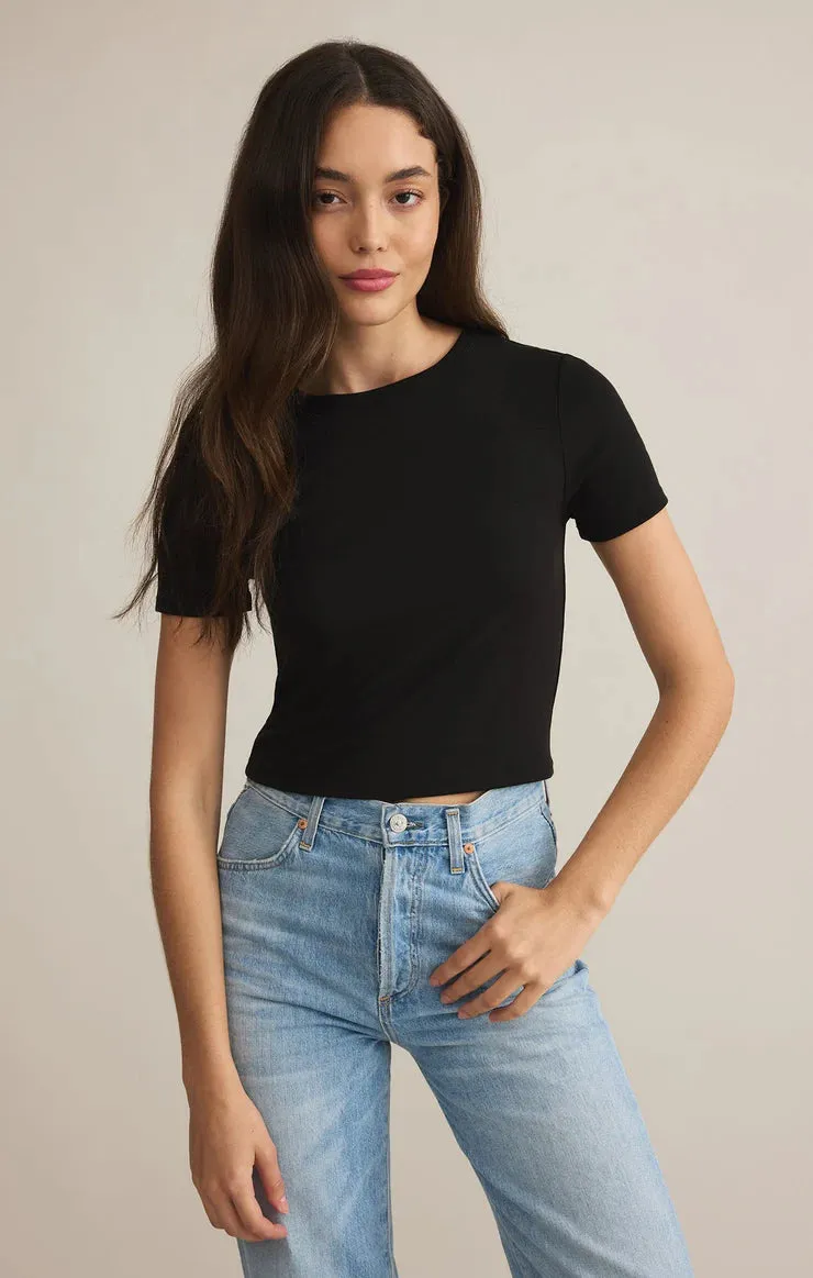 Second Skin Crew Top Everyday Casual Look