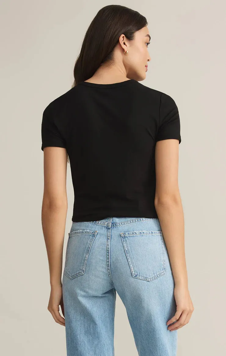Second Skin Crew Top Everyday Casual Look