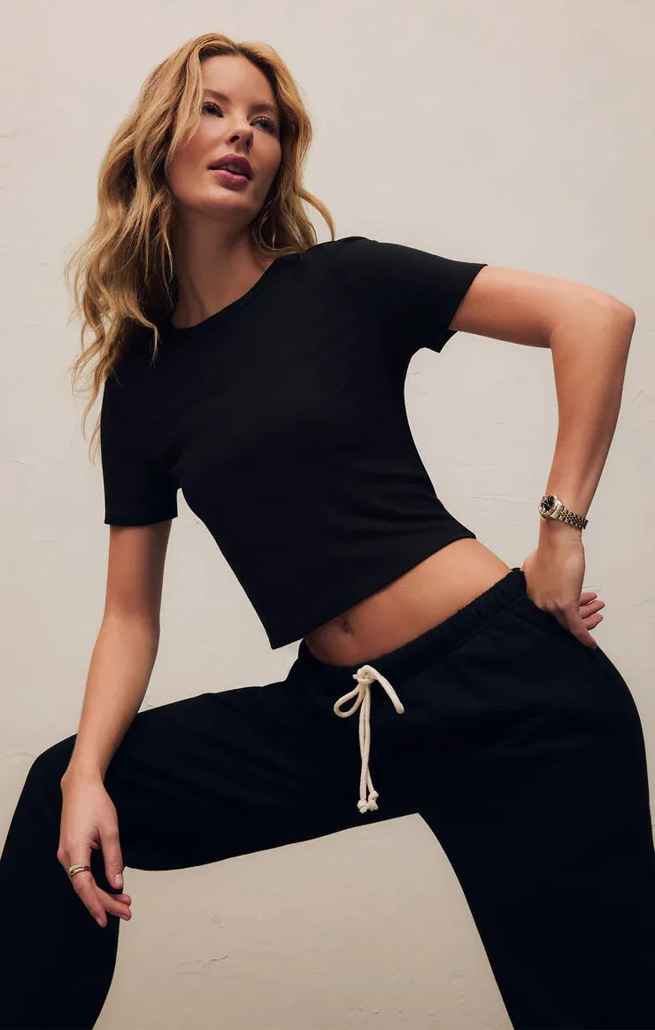 Second Skin Crew Top Everyday Casual Look