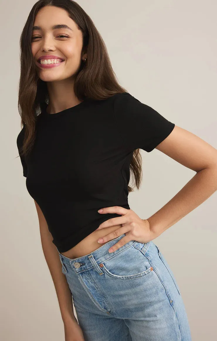 Second Skin Crew Top Everyday Casual Look