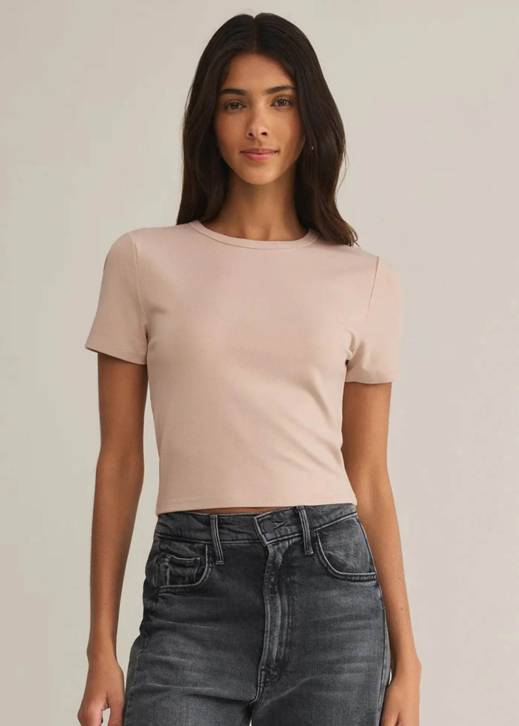Second Skin Crew Top Everyday Casual Look