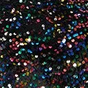 Smak Parlour Black & Rainbow Sequin Downtown Scene Mini Dress Casual Everyday Look