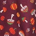 Smak Parlour Purple 1970s Pumpkin & Mushrooms Find Your Flare Pants Comfortable Travel Wear