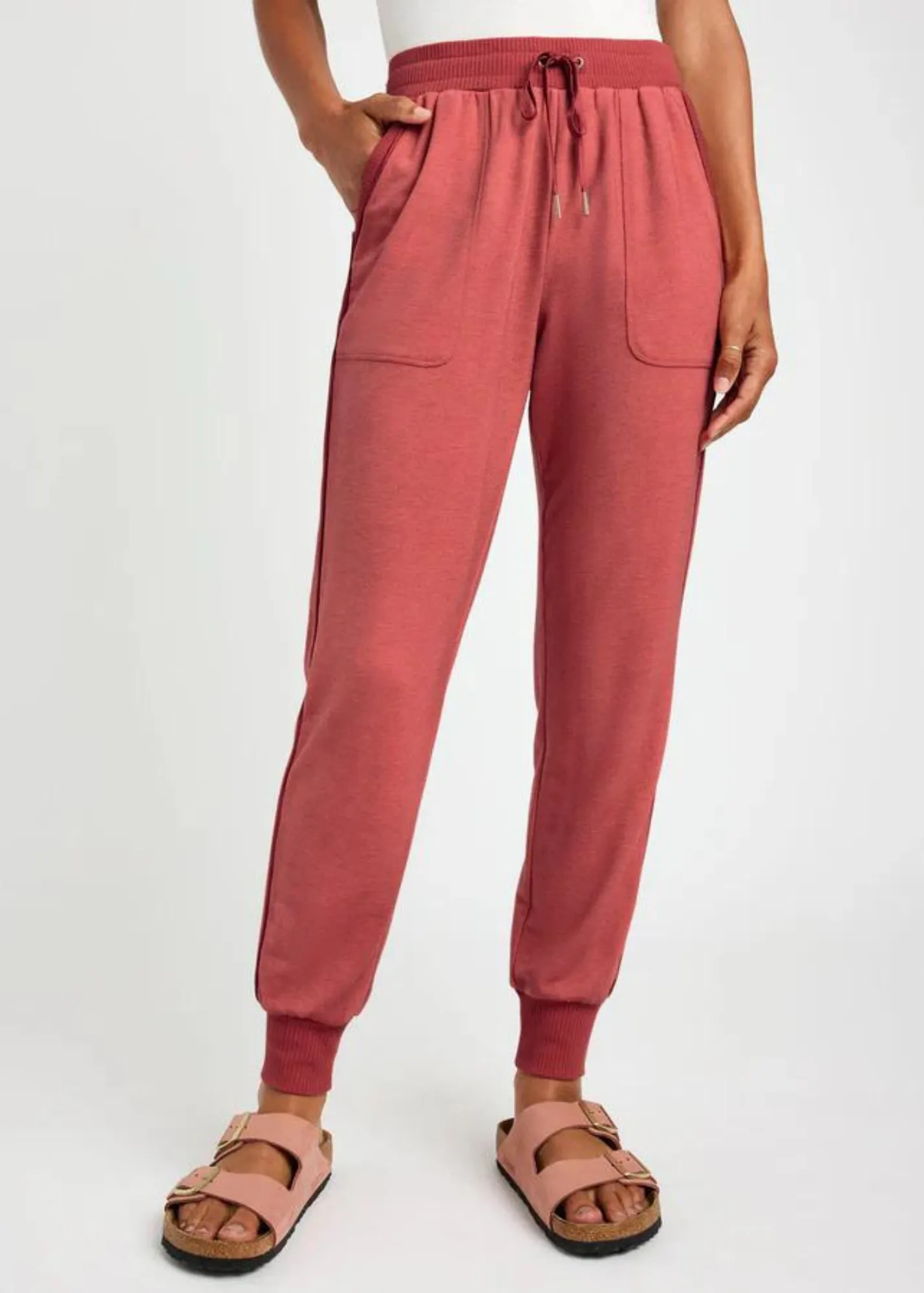 Soft Fleece Plush Jogger Travel Comfort Ready