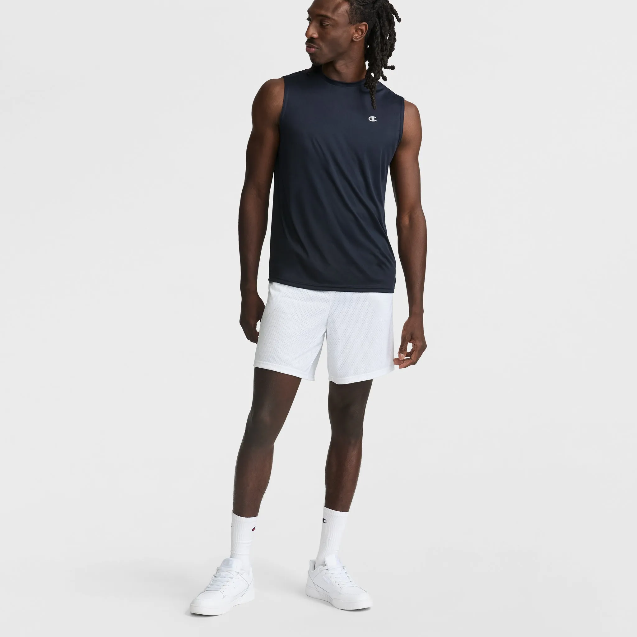 Sport Muscle Tank, Reflective C Logo Urban Street Style