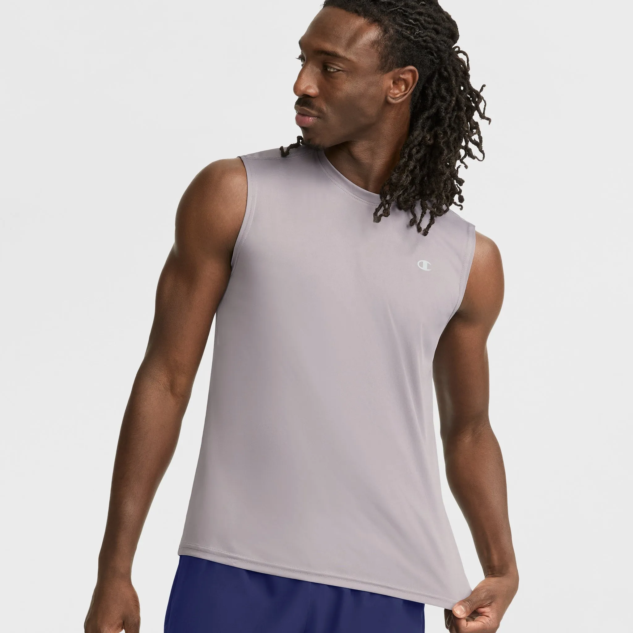 Sport Muscle Tank, Reflective C Logo Urban Street Style