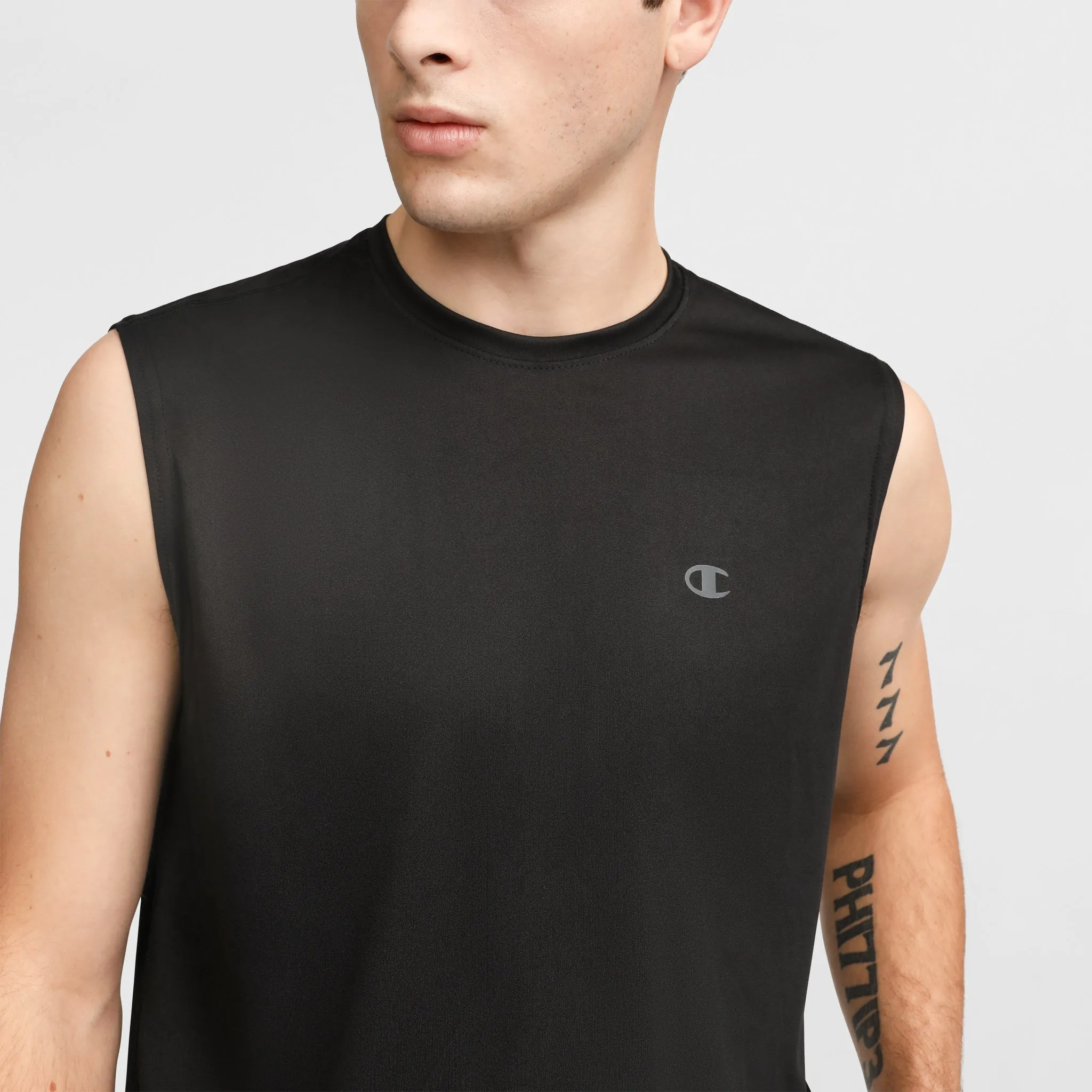 Sport Muscle Tank, Reflective C Logo Urban Street Style