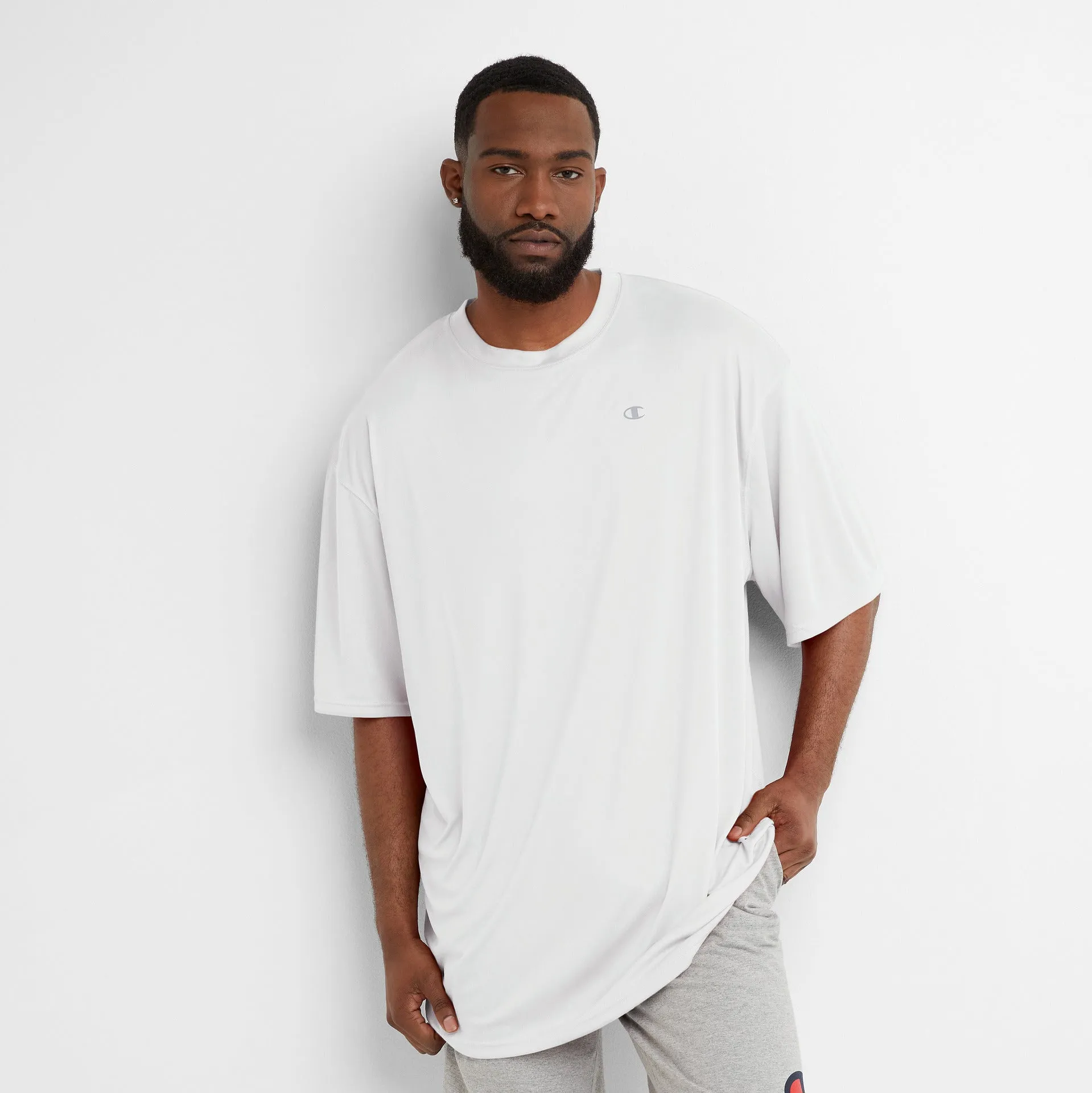 Sport T-Shirt, Reflective C Logo - Big & Tall Urban Street Style