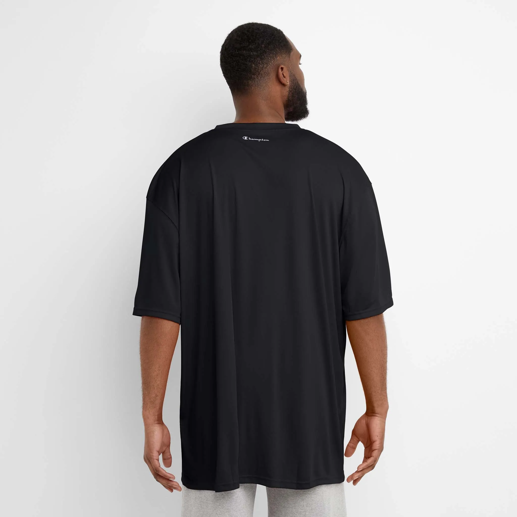 Sport T-Shirt, Reflective C Logo - Big & Tall Urban Street Style