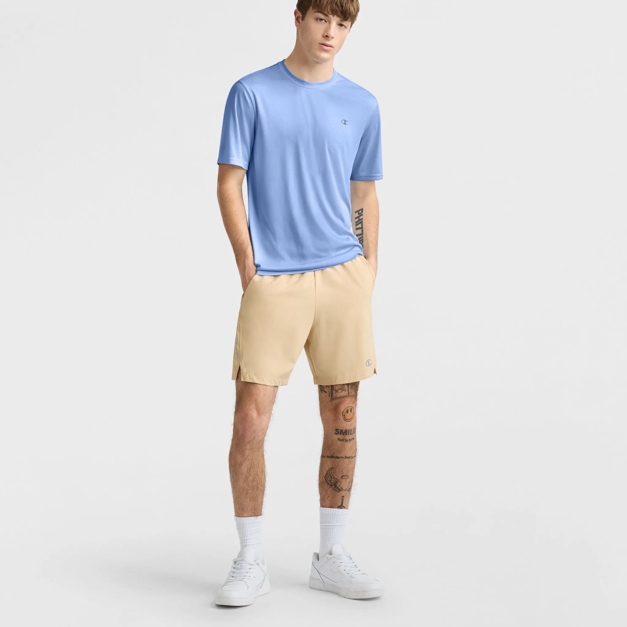 Sport T-Shirt, Reflective C Logo Urban Street Style