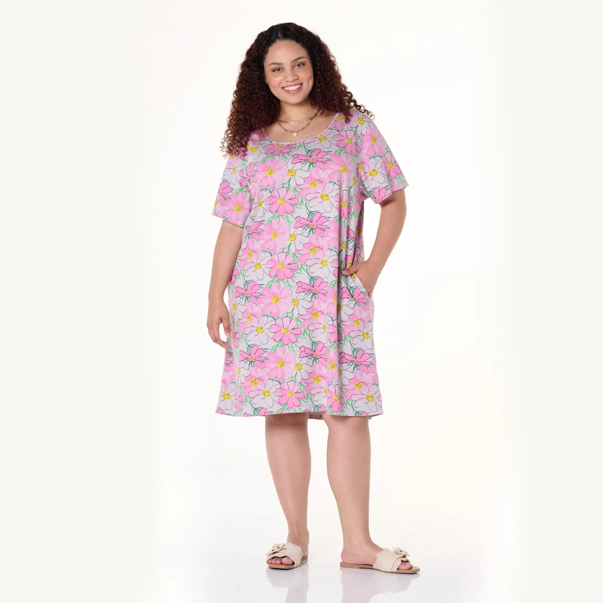 Spring Day Sanibel Dress | Plus Size Weekend Relaxed Look