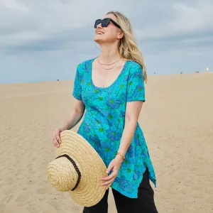 Spring Day Vintage Drape T | Plus Size Weekend Relaxed Look