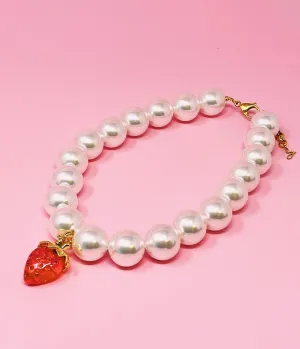 Strawberry Bauble Necklace Alternative Style