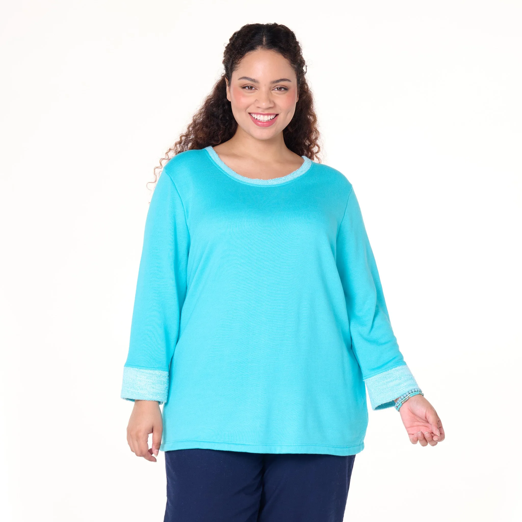 Sunset Sweatshirt | Plus Size Weekend Relaxed Look