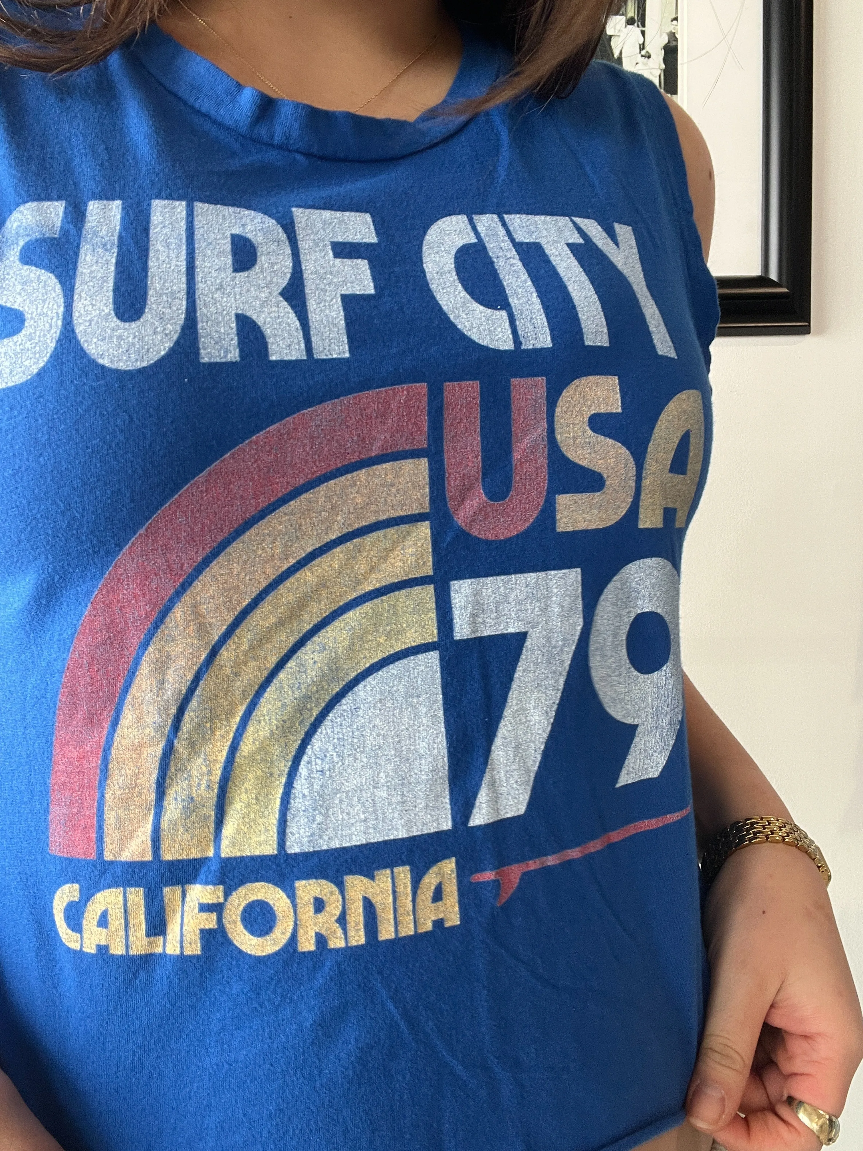 Surf City California Tee Everyday Casual Look