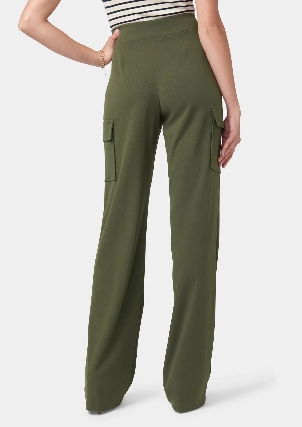 Tall Albany Straight Leg Cargo Pants Smart & Chic Outfit