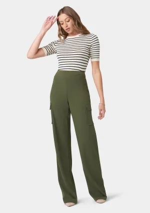Tall Albany Straight Leg Cargo Pants Smart & Chic Outfit