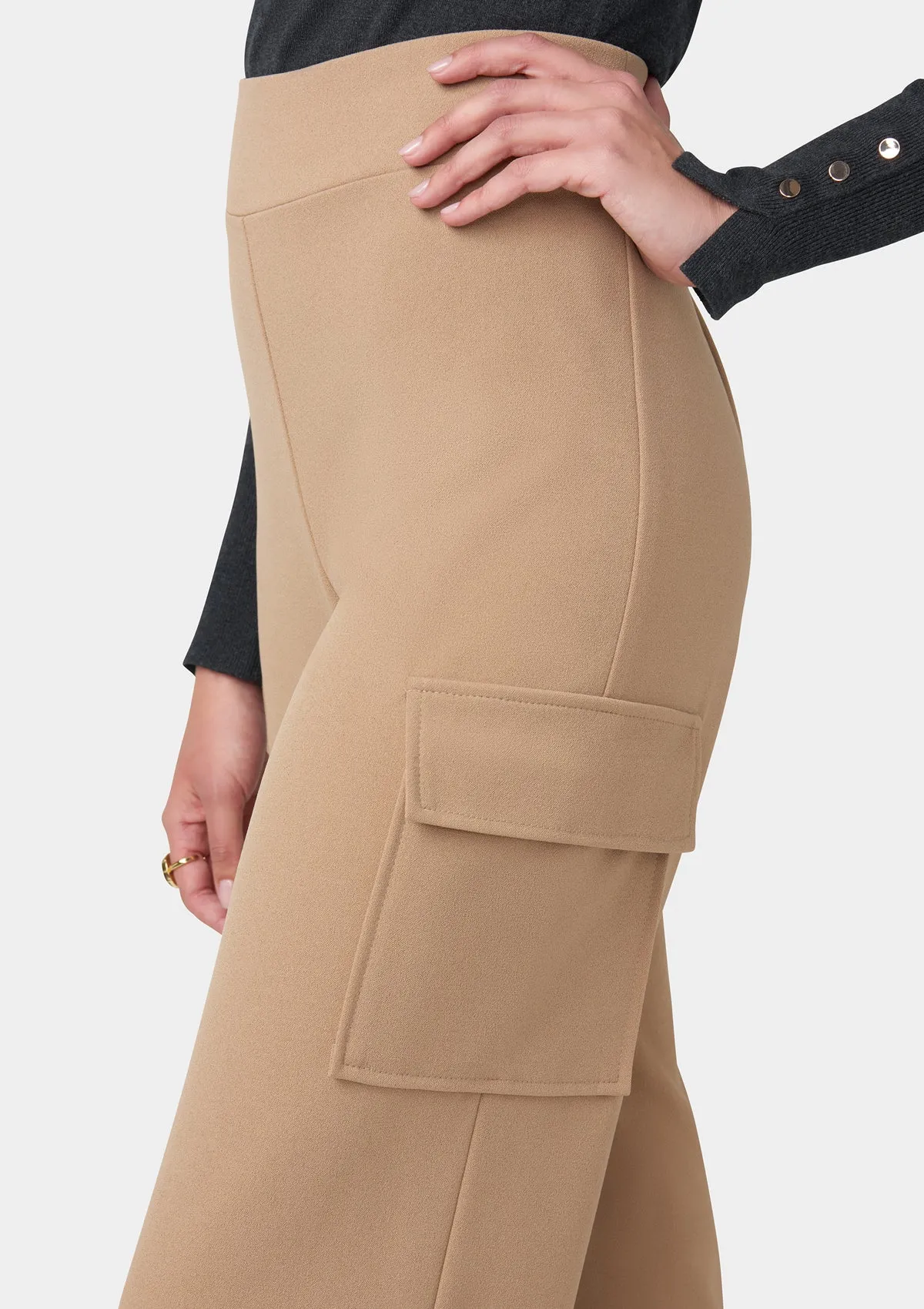 Tall Albany Straight Leg Cargo Pants Smart & Chic Outfit
