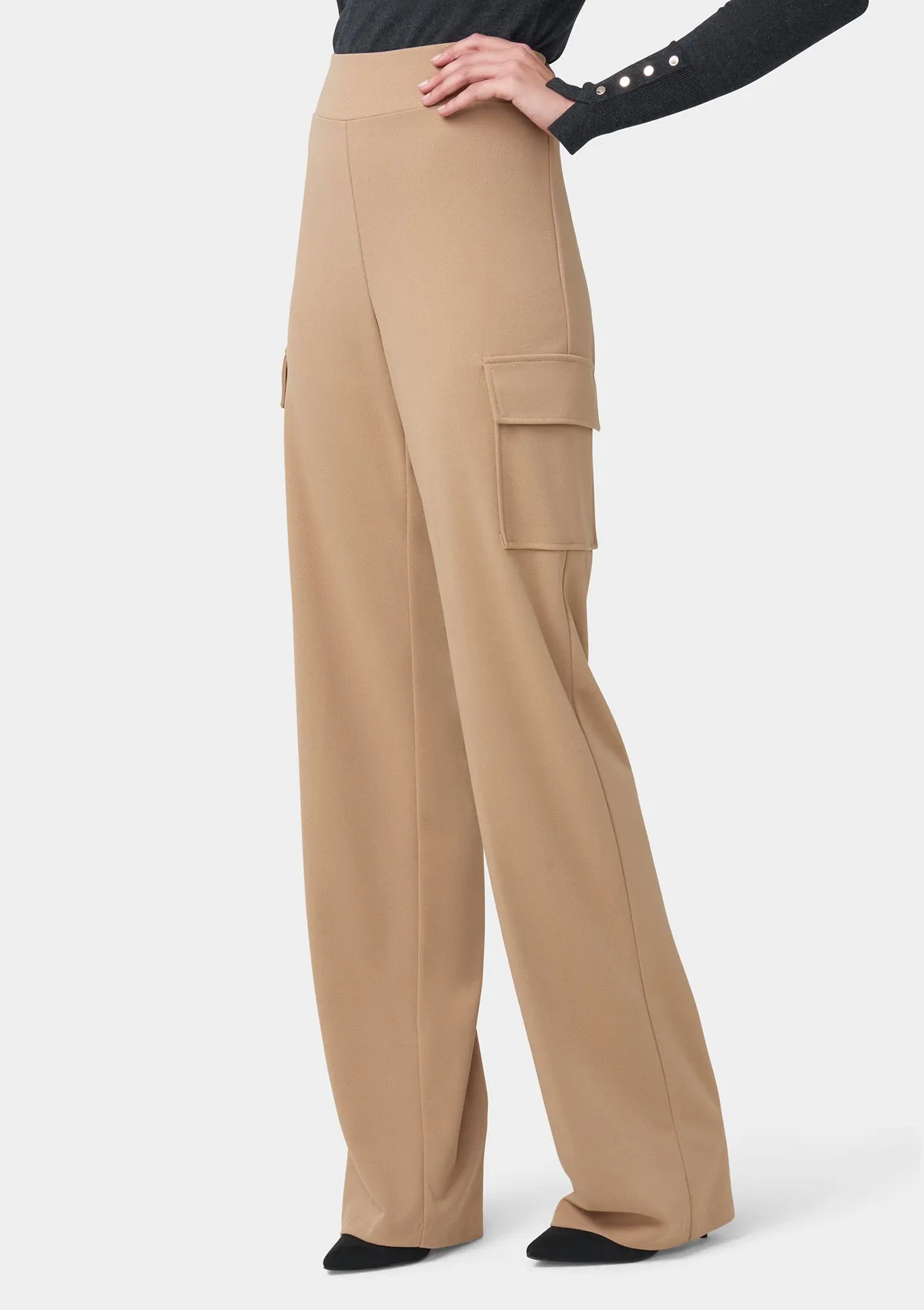 Tall Albany Straight Leg Cargo Pants Smart & Chic Outfit