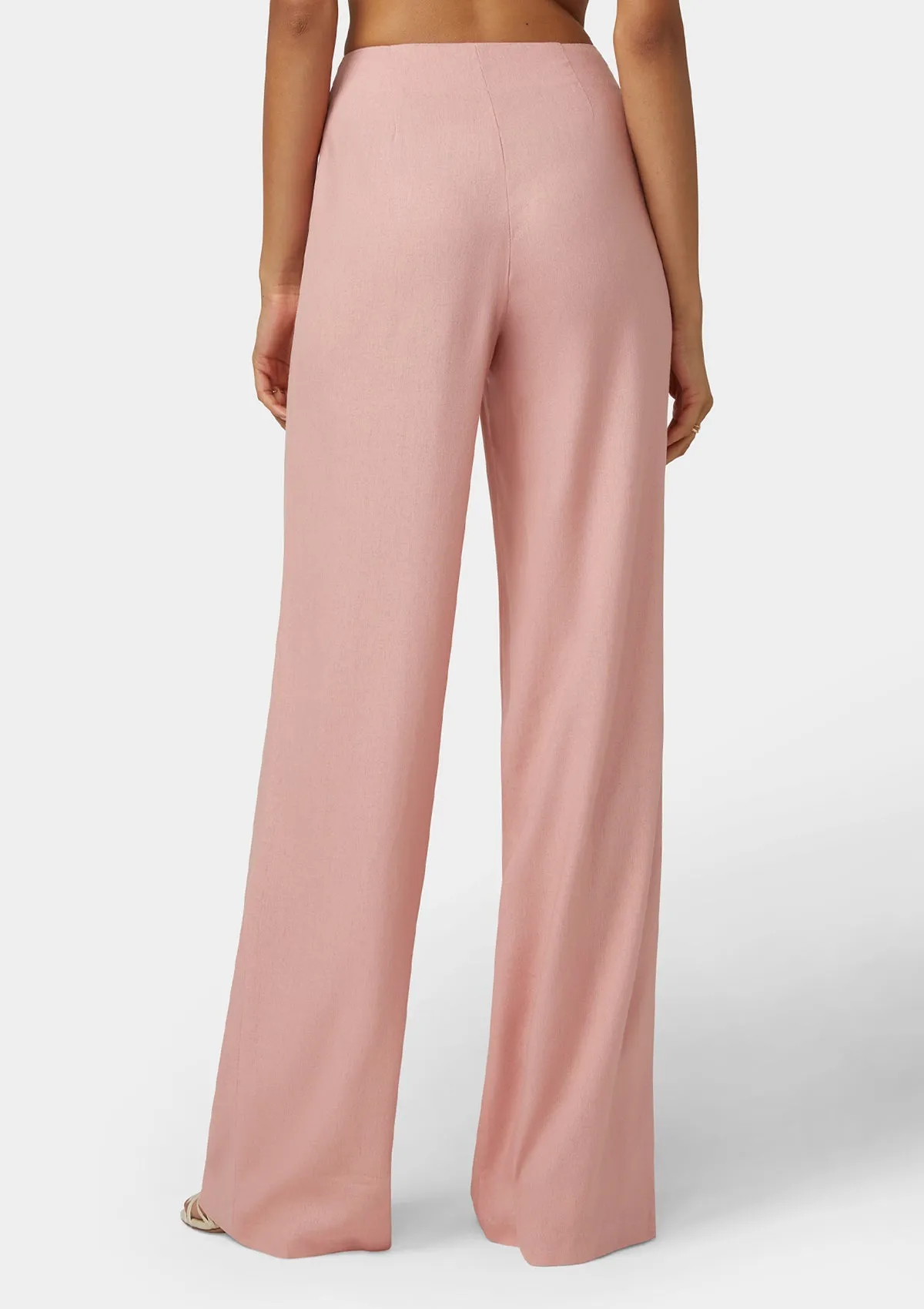Tall Auburn Linen Pants Smart & Chic Outfit