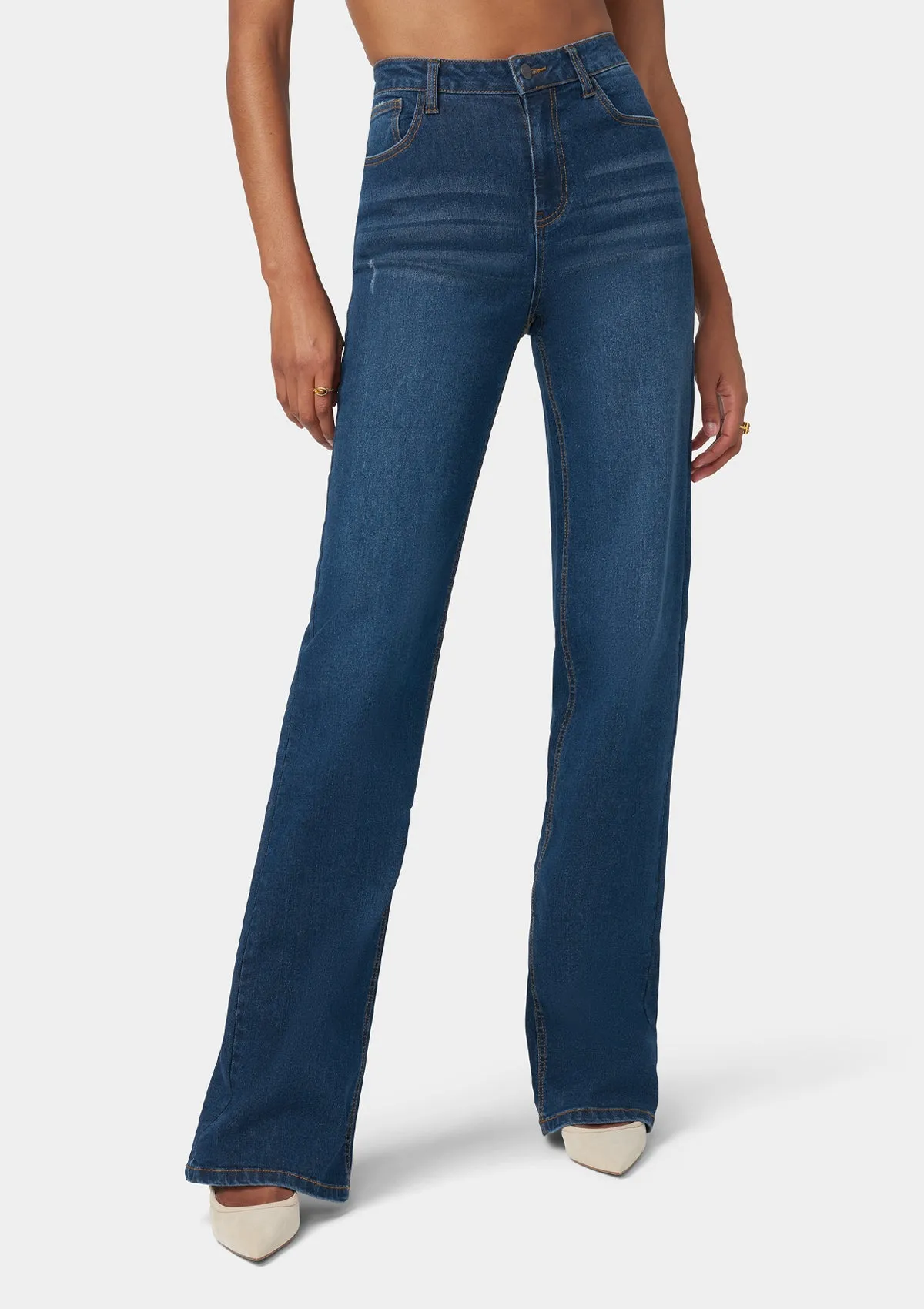 Tall Ava Straight Leg Jeans Smart & Chic Outfit