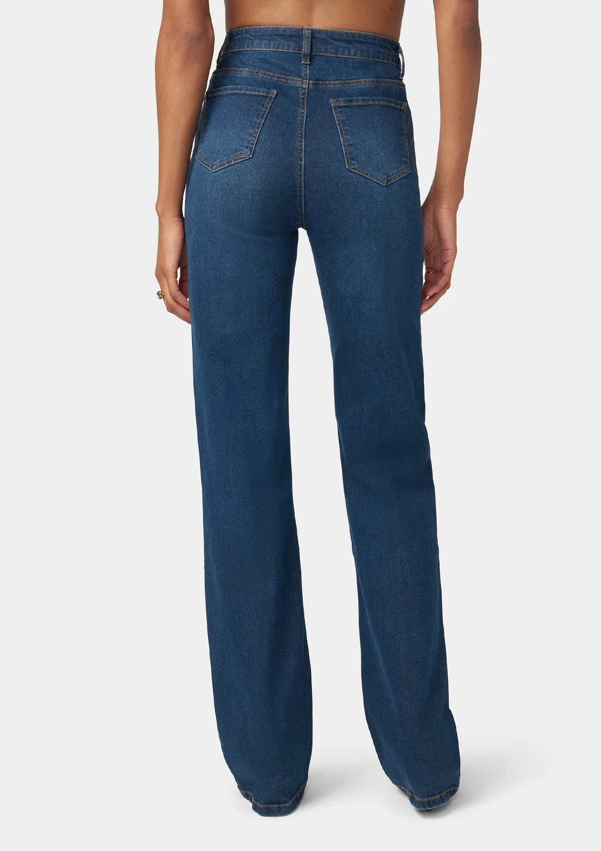 Tall Ava Straight Leg Jeans Smart & Chic Outfit