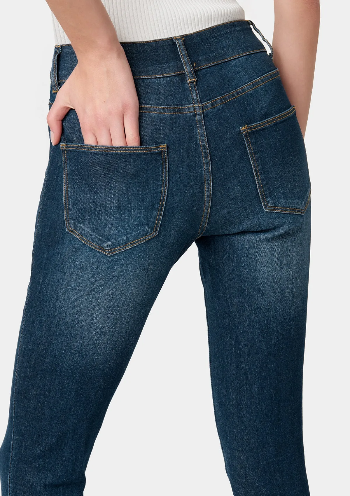 Tall Brianna Mid Rise Jeans Smart & Chic Outfit