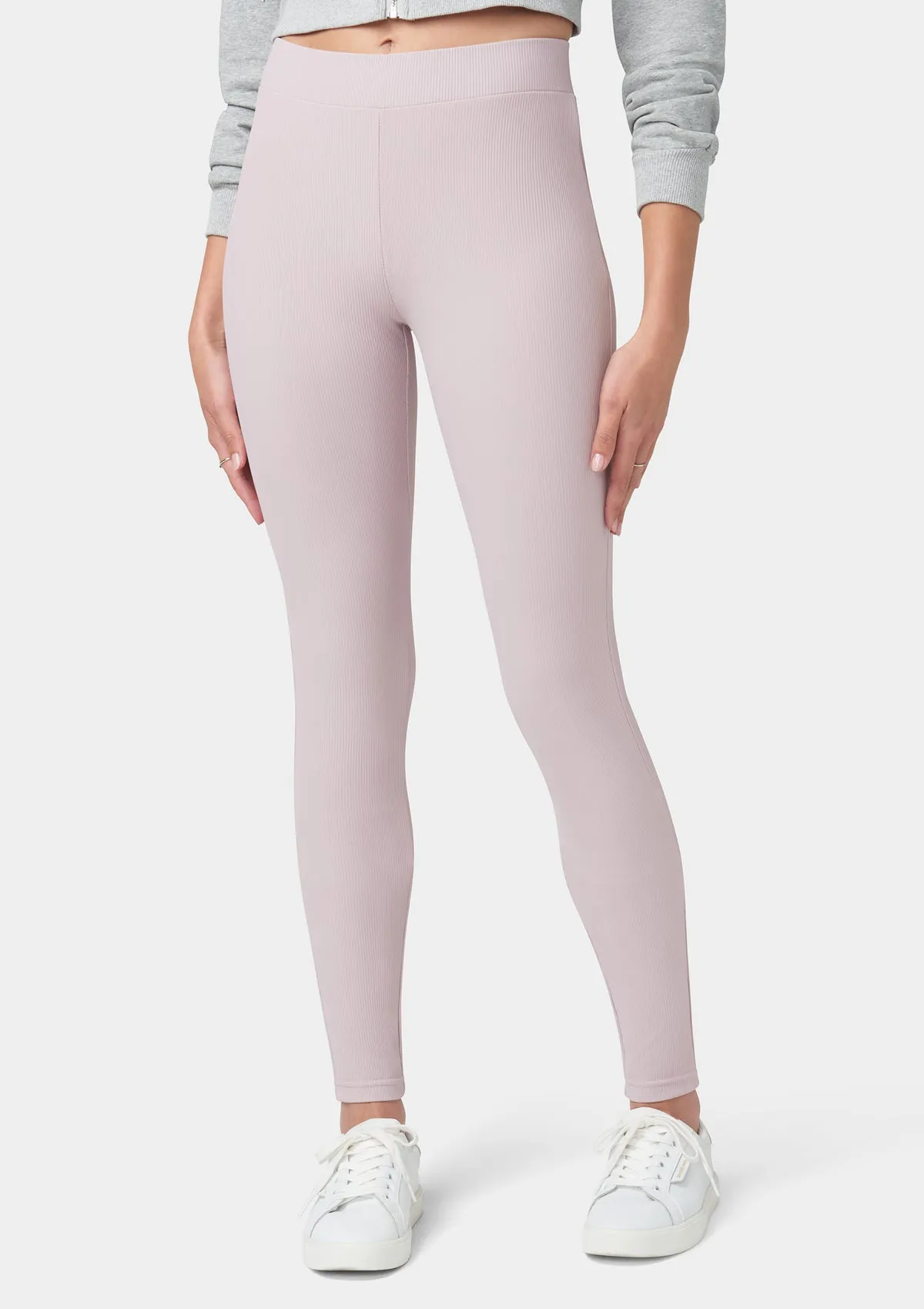 Tall Bronx Ribbed Leggings Smart & Chic Outfit