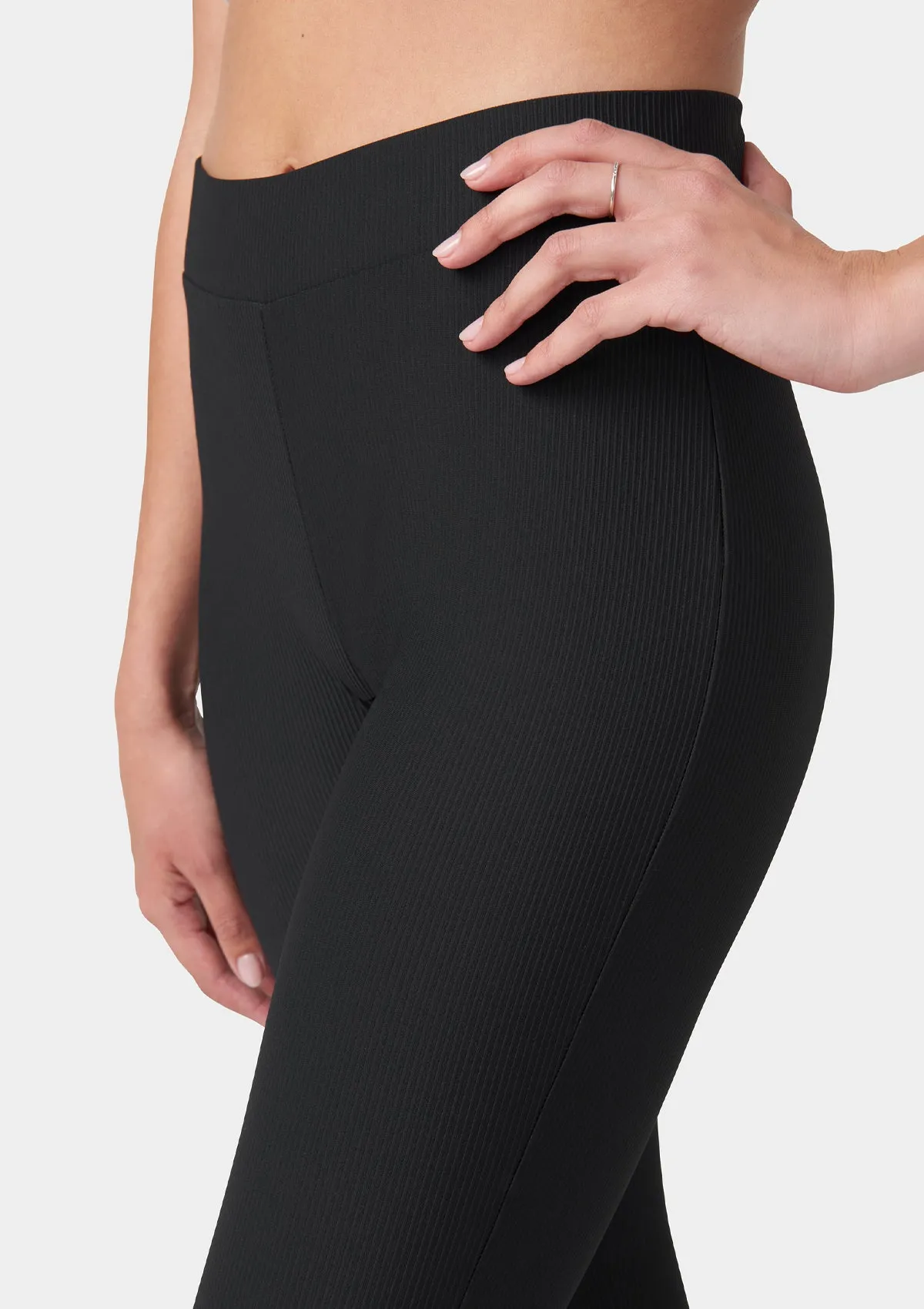 Tall Bronx Ribbed Leggings Smart & Chic Outfit