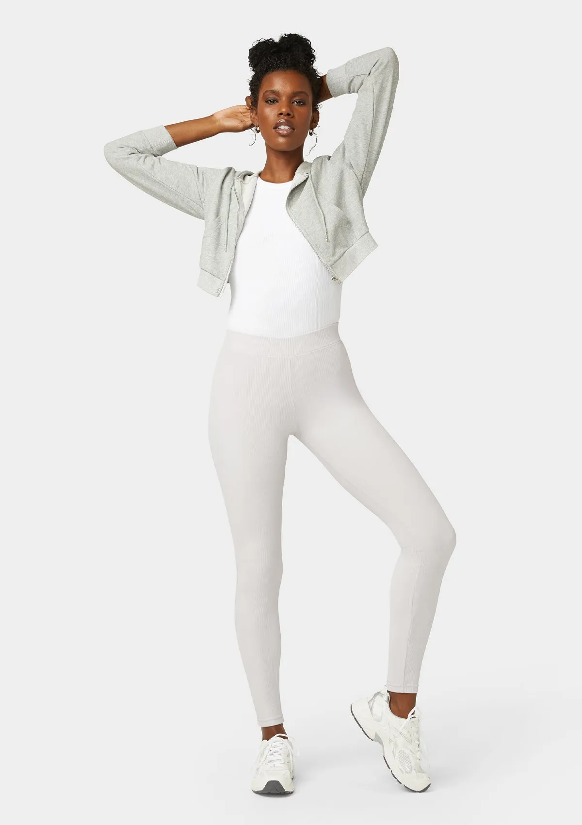 Tall Bronx Ribbed Leggings Smart & Chic Outfit